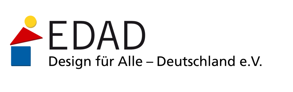 Logo EDAD Design für Alle – Deutschland e.V.